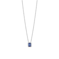 Collar Salvini Mujer Sorrento in Oro blanco Tanzanite 0.20 Ct 20094297 - 20094297
